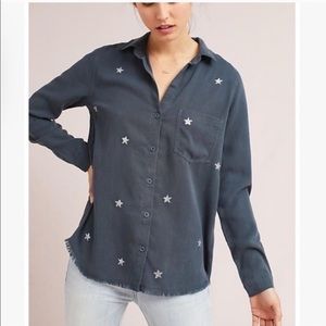Cloth & Stone button down with Star detail